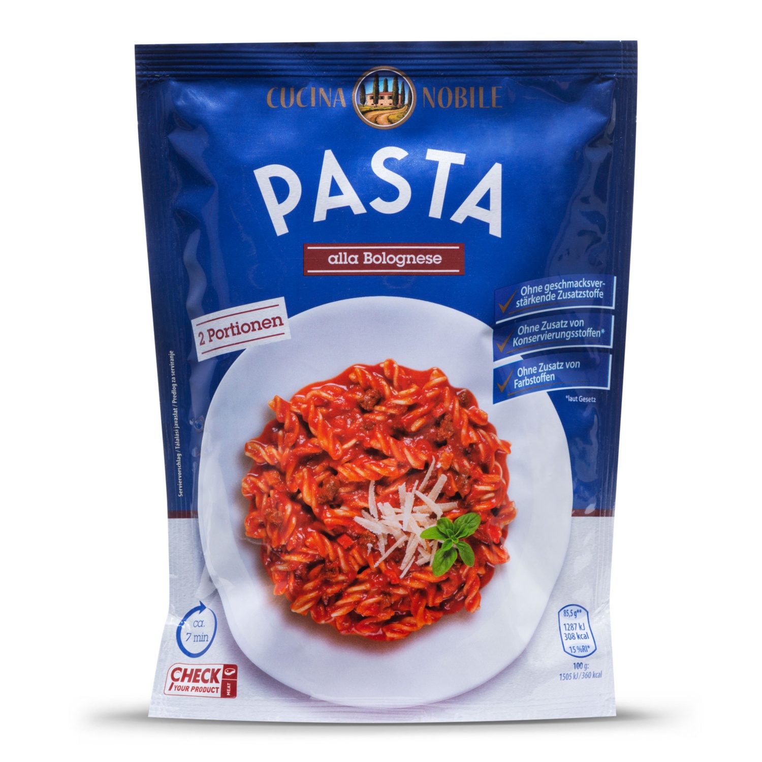 CUCINA NOBILE Nudelfertiggericht, Bolognese