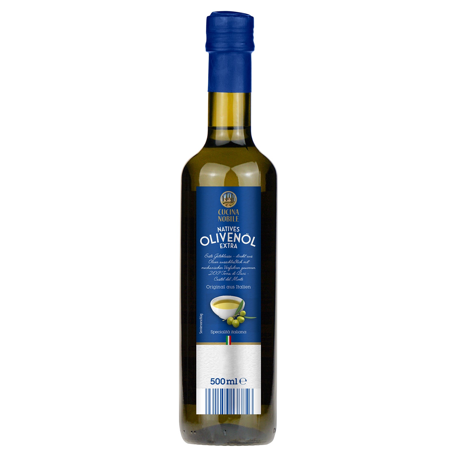 CUCINA NOBILE Natives Olivenöl extra g.g.A. Sizilien 500 ml
