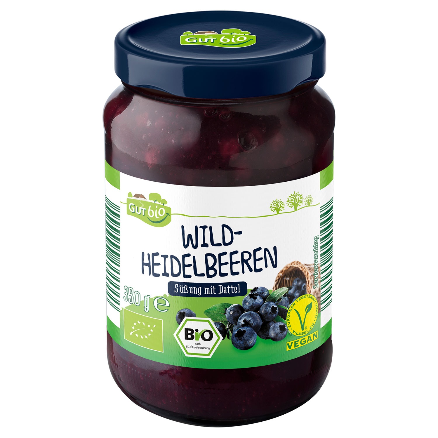 GUT BIO Bio-Wild-Heidelbeeren 350 g