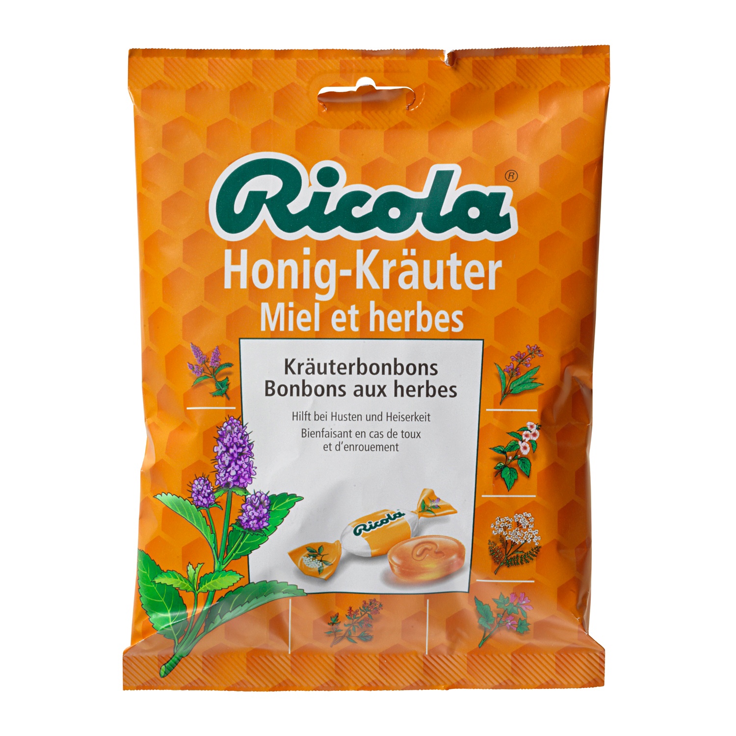 RICOLA Kräuterbonbons, Honig-Kräuter