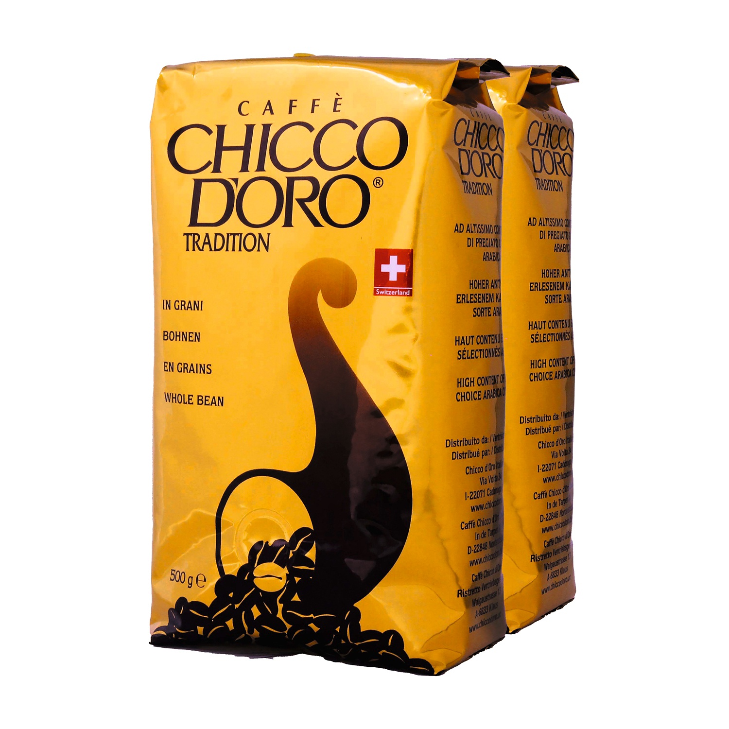 CHICCO D'ORO Kaffee Tradition, Bohnen