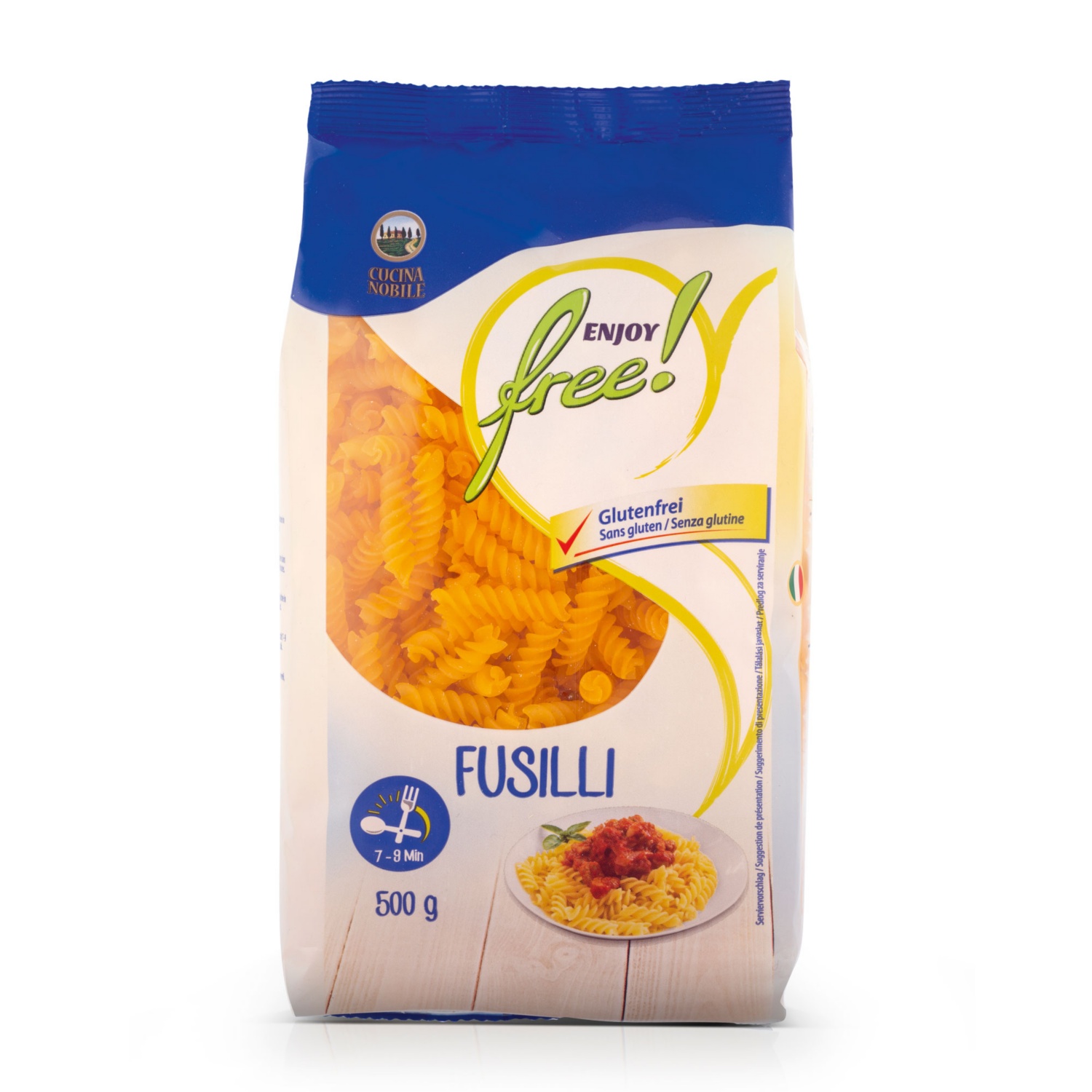 ENJOY FREE! Pasta, glutenfrei, Fusilli