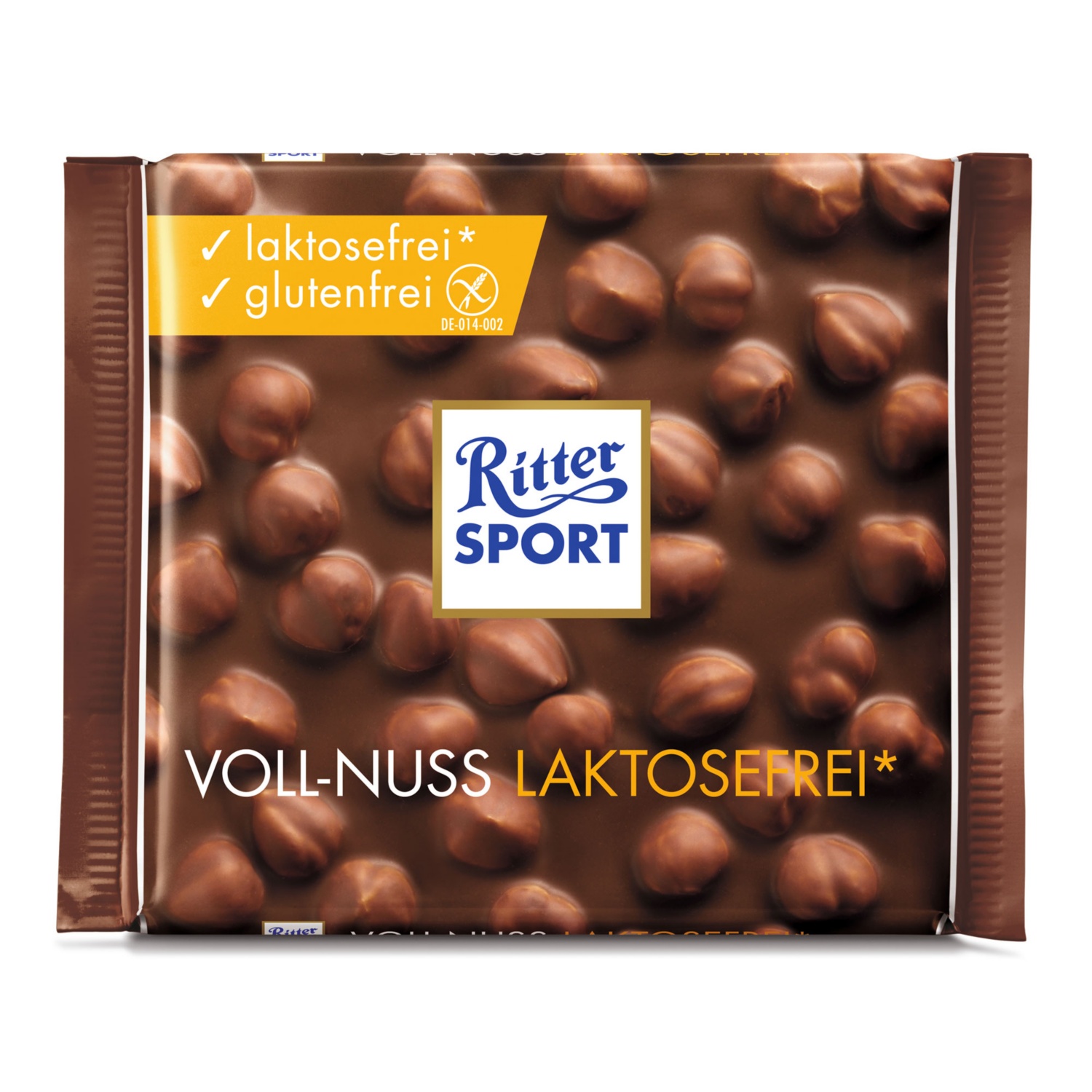 RITTER SPORT Vollmilch laktose- und glutenfrei oder