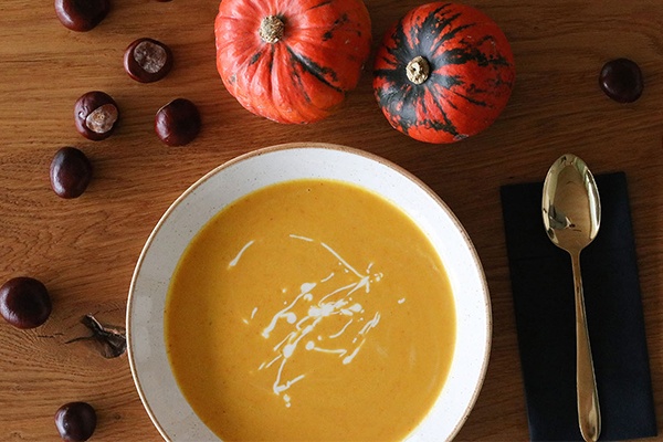Rezept für eine Kürbissuppe