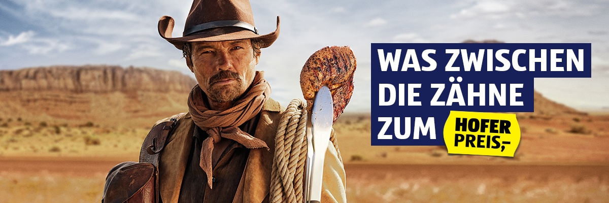Was zwischen die Zähne zum HOFER Preis