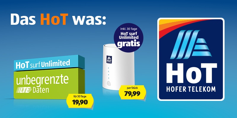 Das HoT was: HoT surf Unlimited