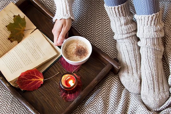 Herbst-Lese-Stimmung