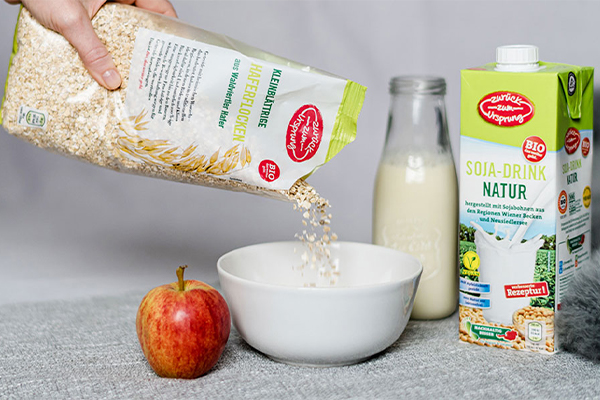 Haferflocken, Sojadrink