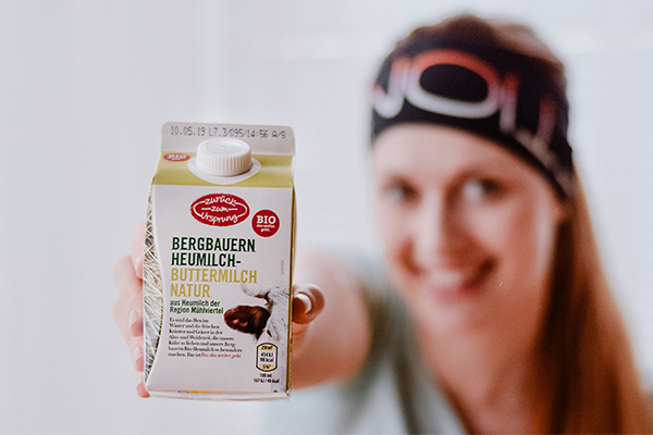 Buttermilch Zurück zum Ursprung