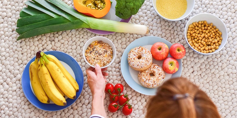 Essen wie Bananen, Donuts und Kichererbsen im Fakten-Check 