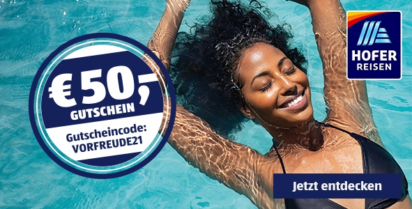 Banner HOFER HOFER REISEN Ostern