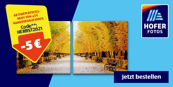 Banner HOFER-FOTOS Herbst