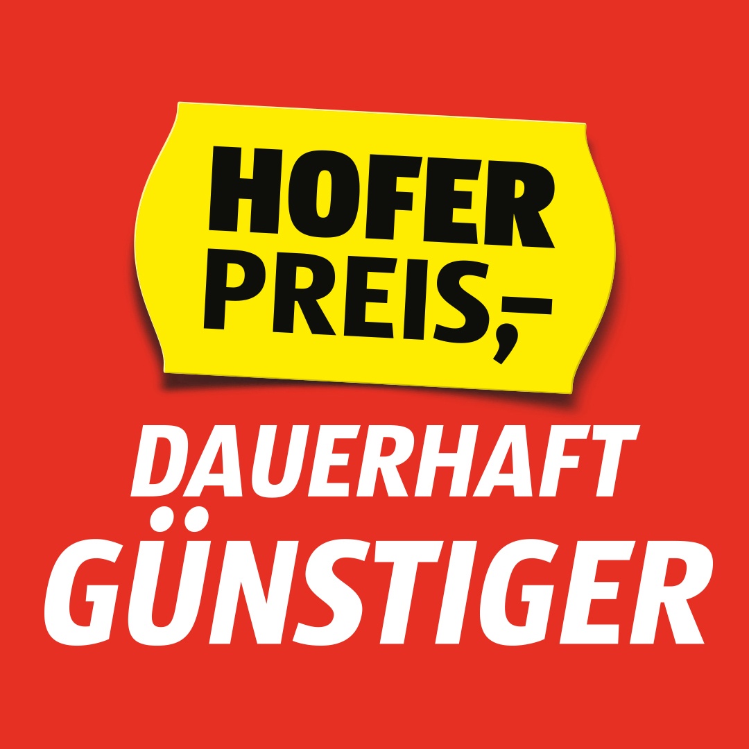 Dauerhaft günstig einkaufen: Lebensmittel zum HOFER-Preis | HOFER
