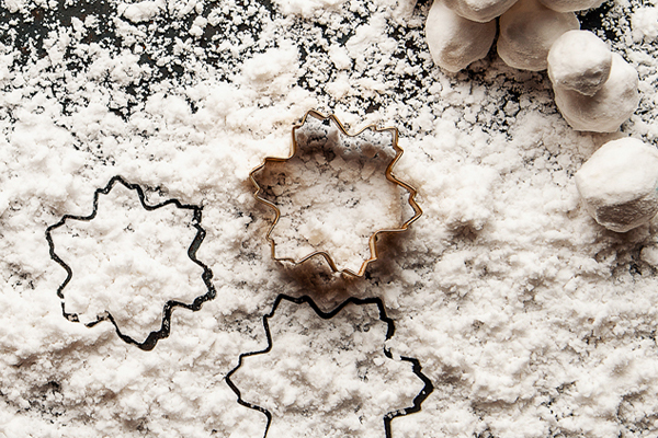 Falscher Schnee und Sternausstecher