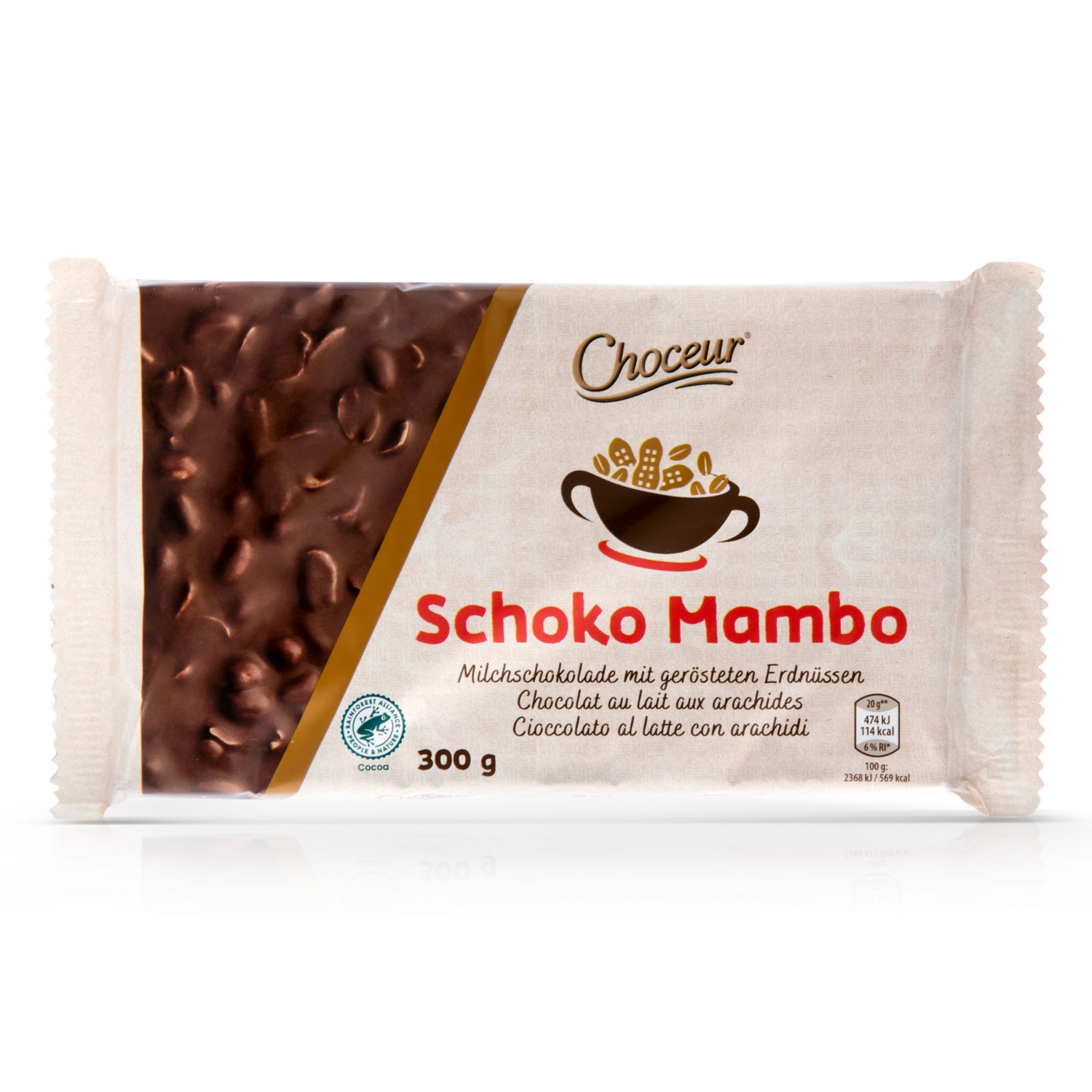 CHOCEUR Erdnuss Schokolade