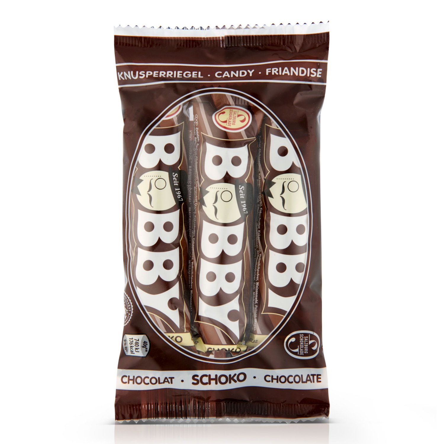 Bobby-Riegel, Schokolade
