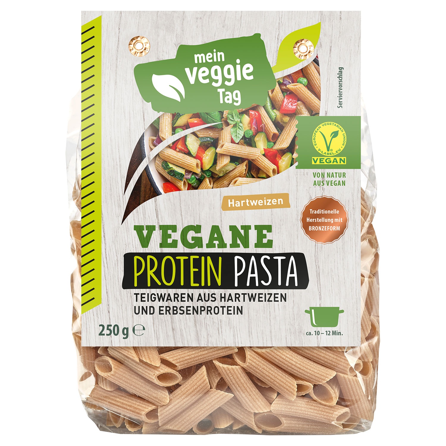 MEIN VEGGIE TAG Vegane Protein Pasta 250 g