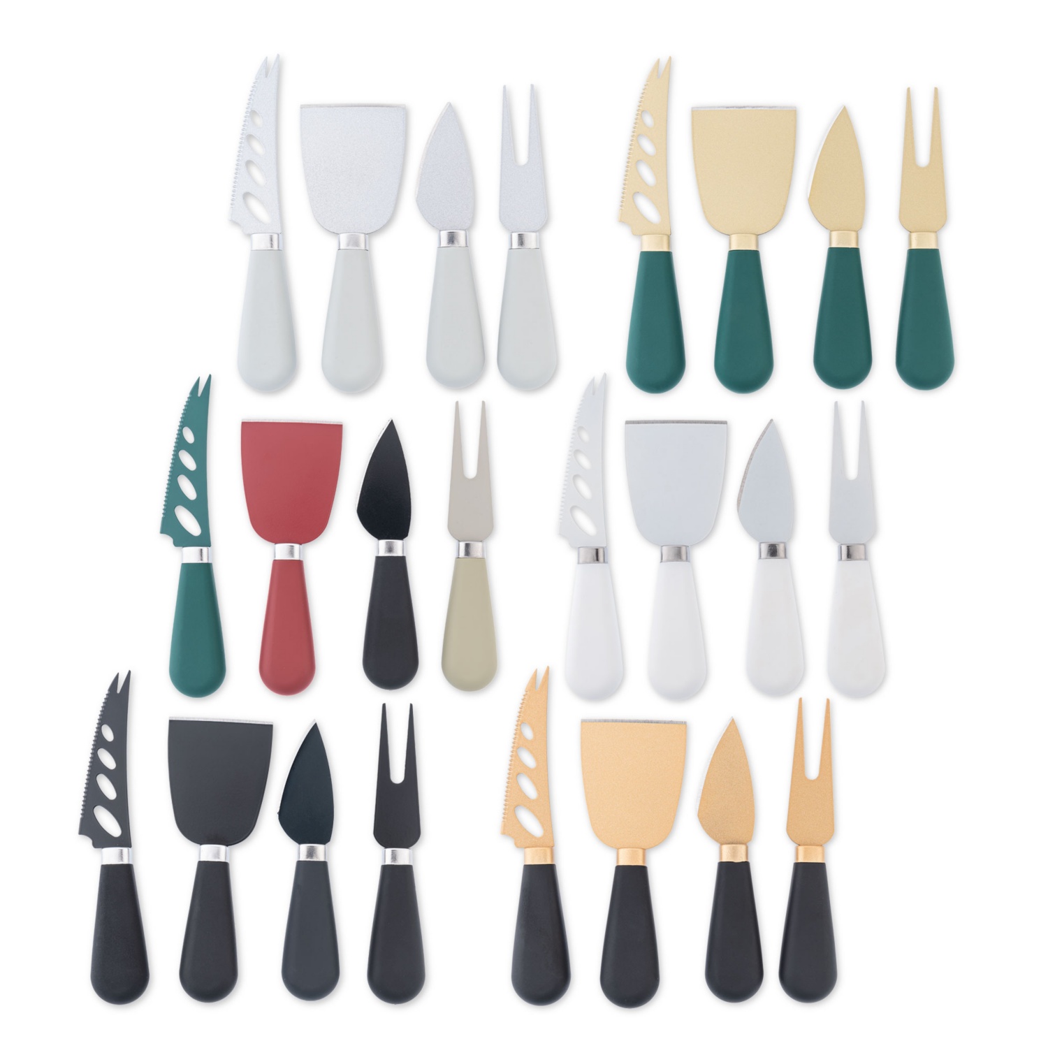 CROFTON Käsemesser-Set, 4-teilig