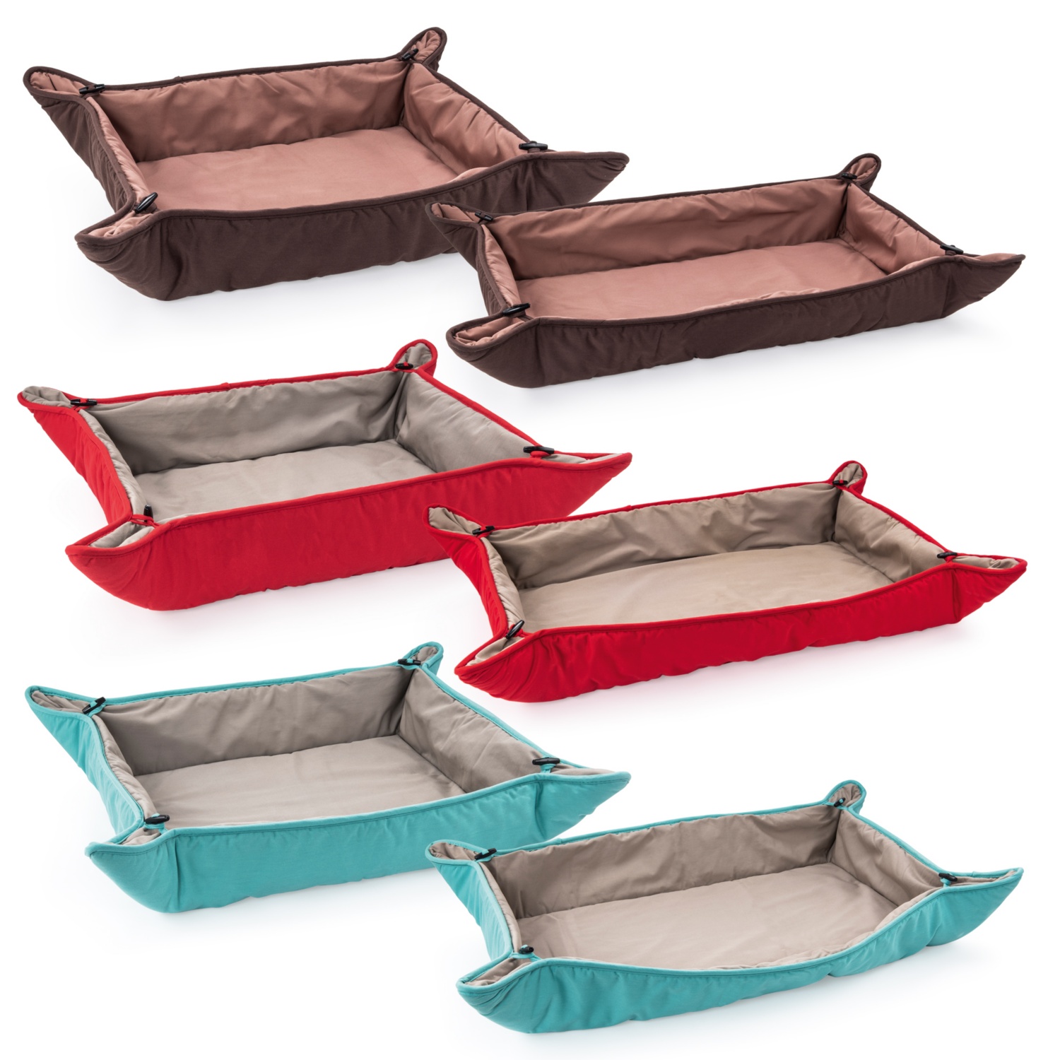 Premium Hundebett Faltbar – Größe XXL, Mandelbraun, Für Große Hunde, Waschbar, Weich & Orthopädisch