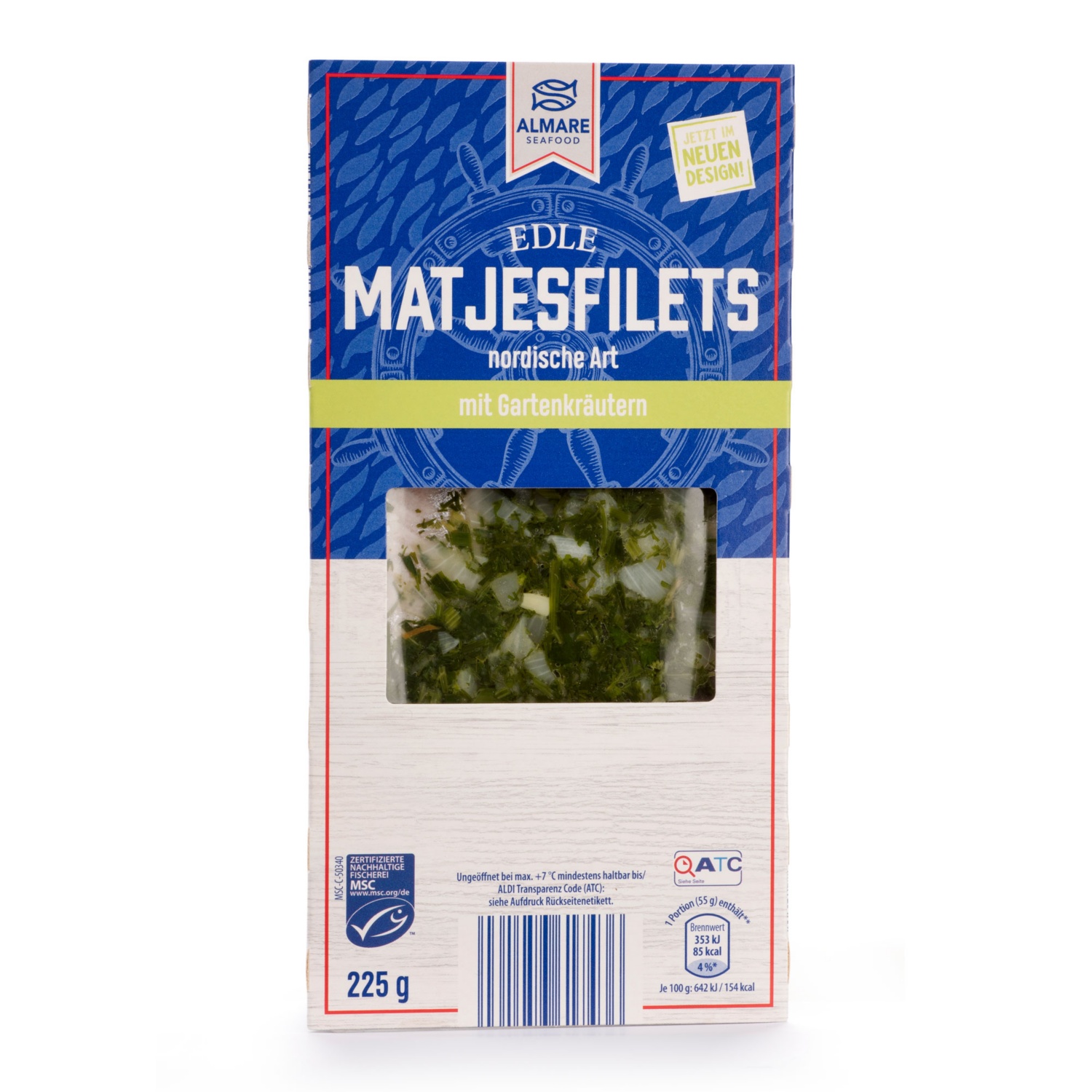 ALMARE SEAFOOD MSC Matjesfilet, Kräuter