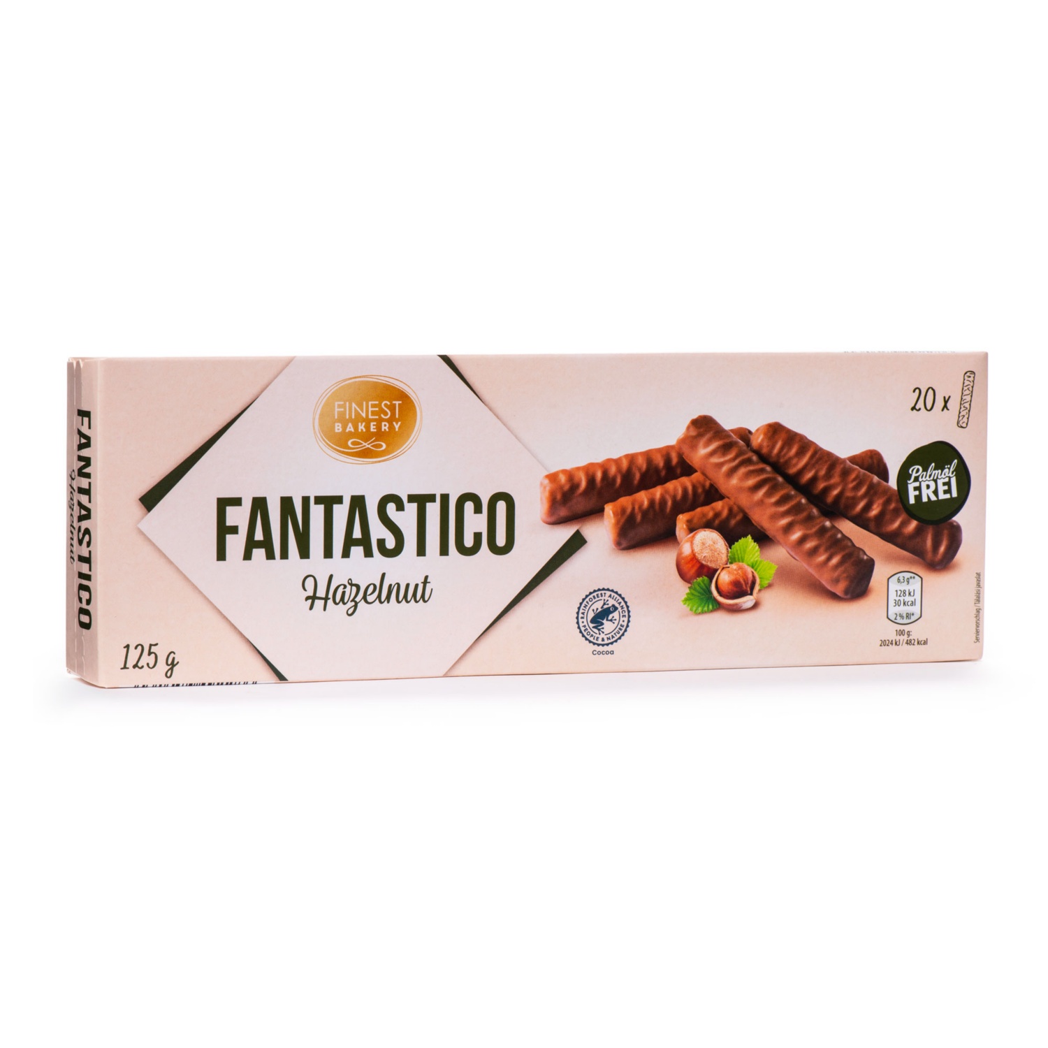 FINEST BAKERY Röllchen Fantastico, Haselnuss