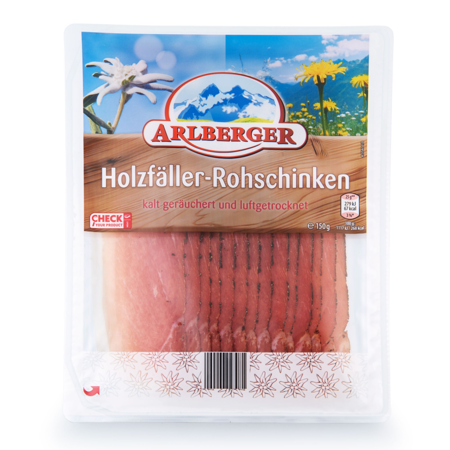 ARLBERGER Holzfäller-Schinkenspeck