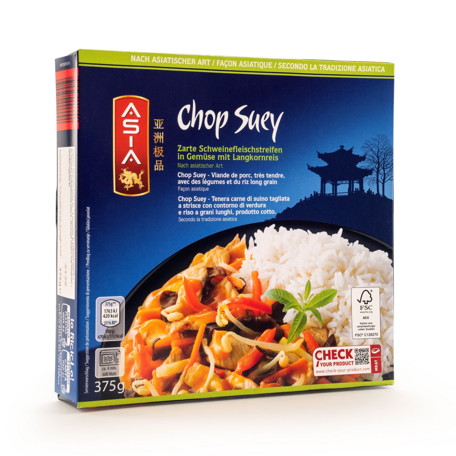 ASIA Chinesisches Fertiggericht, Chop Suey