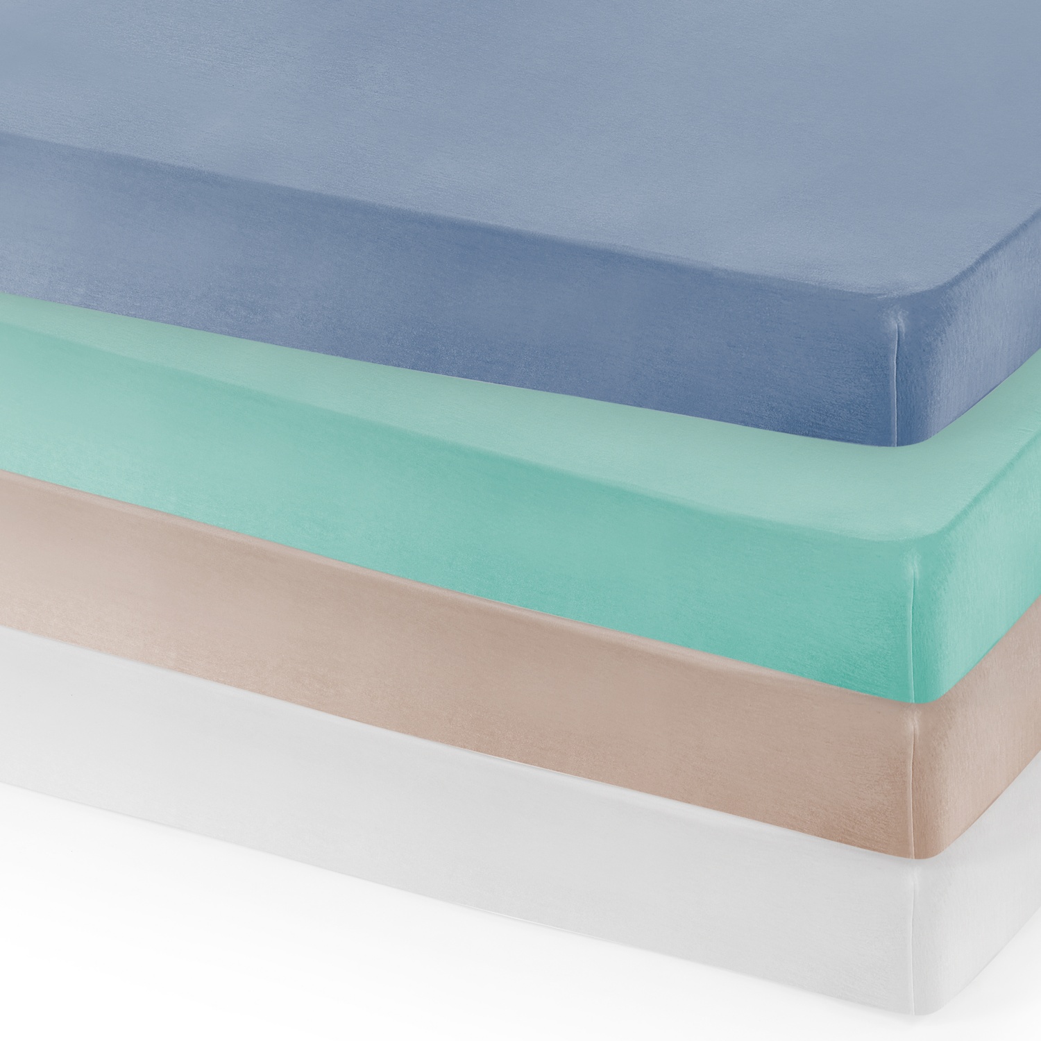 MY LIVING STYLE Interlock-Jersey-Spannleintuch