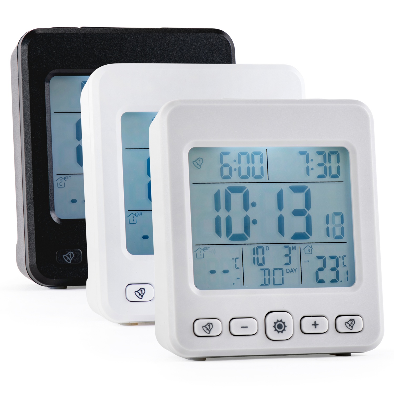 SEMPRE Funkwecker mit Temperaturstation