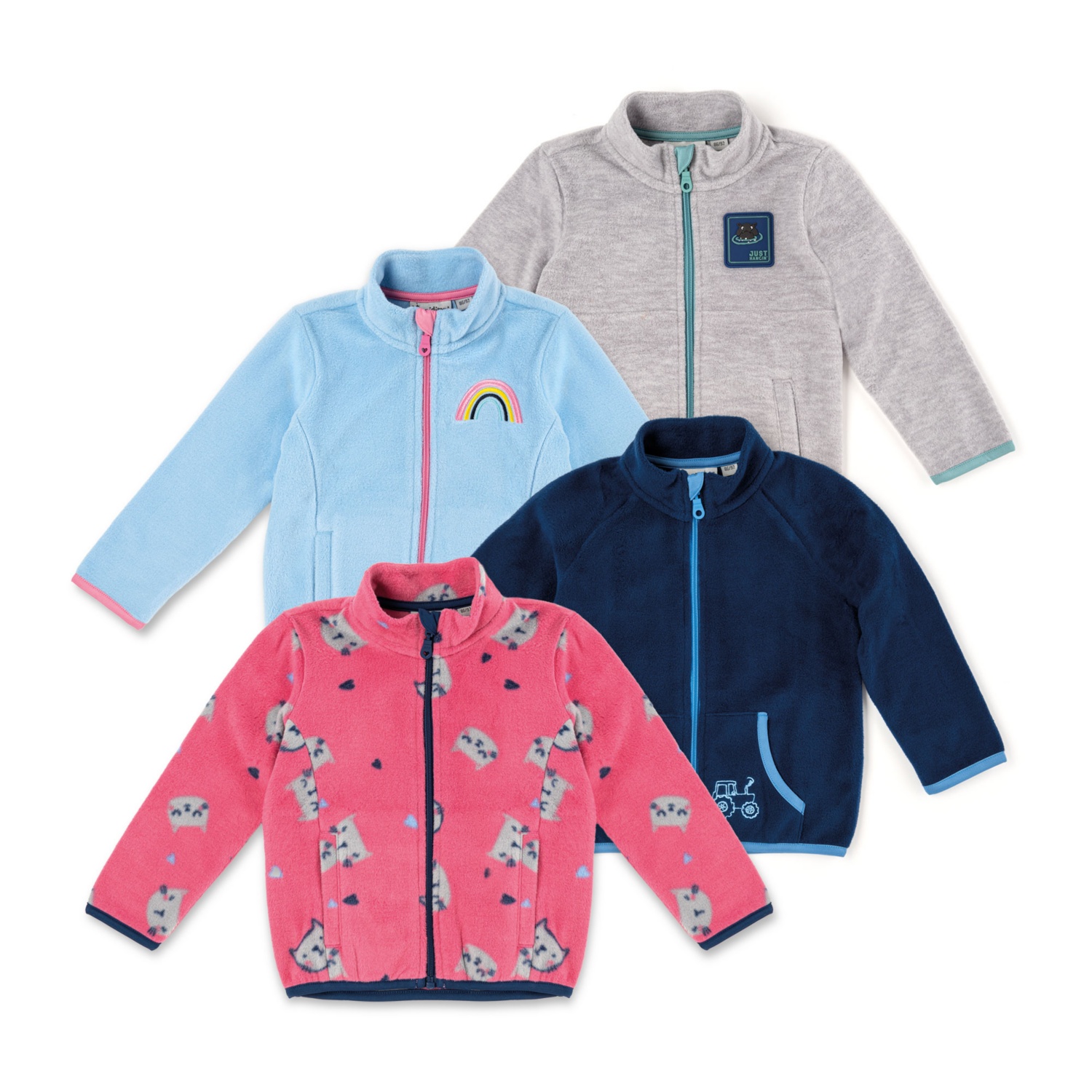 IMPIDIMPI Kleinkinder-Fleecejacke