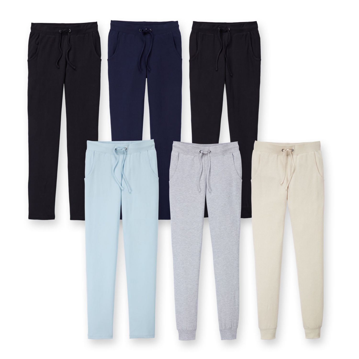 BLUE MOTION Damen-Wellness-Hose, Baumwolle (BIO)