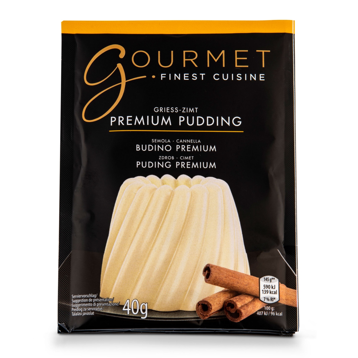 GOURMET Pudding, semoule-cannelle