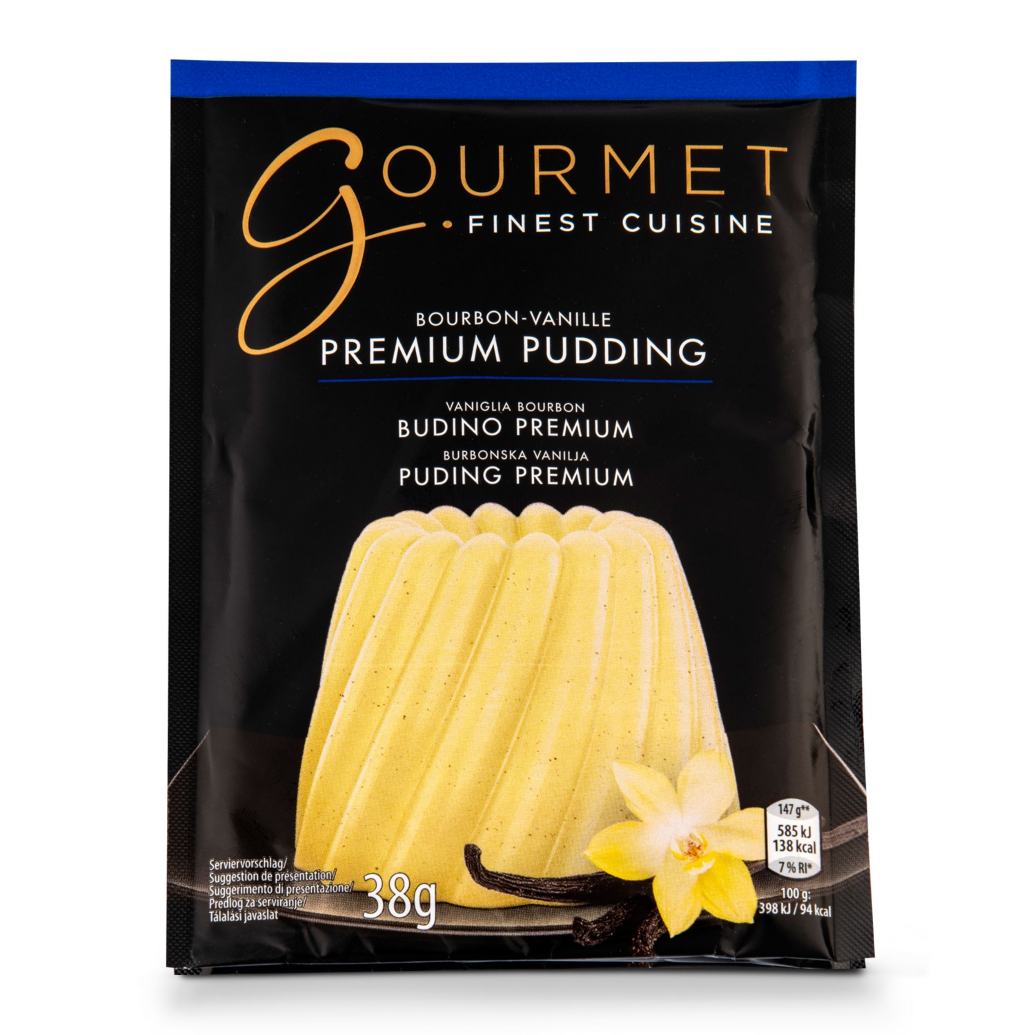GOURMET Pudding, bourbon-vanille