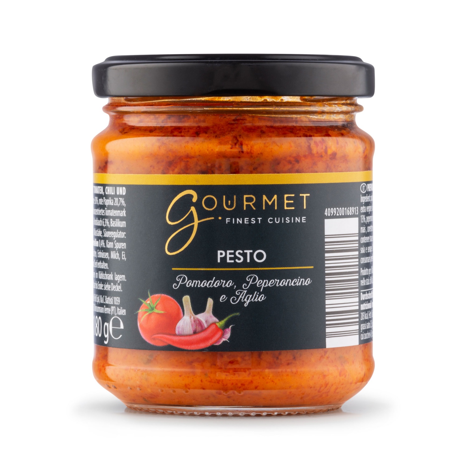 GOURMET Pesto premium, peperoncino e aglio