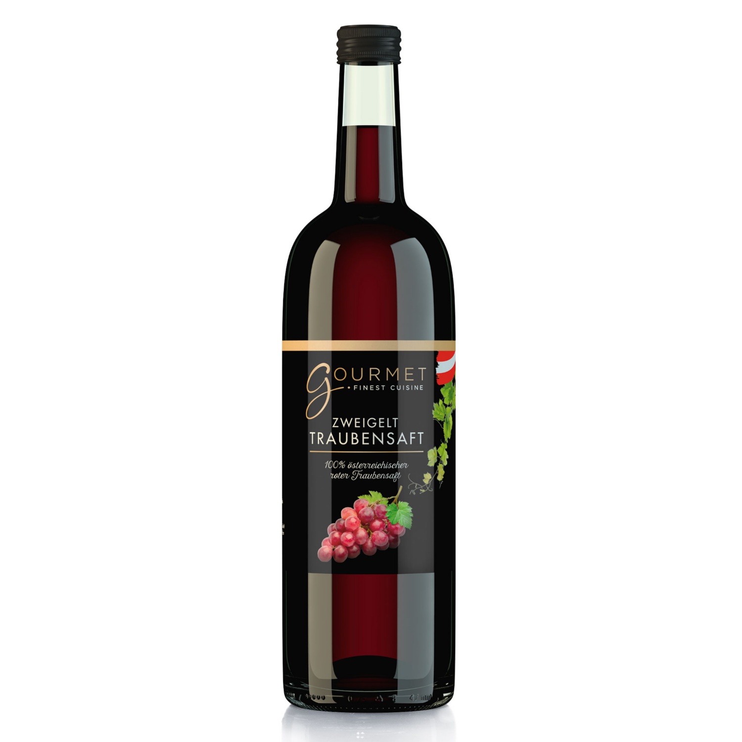 GOURMET Traubensaft, rote Traube