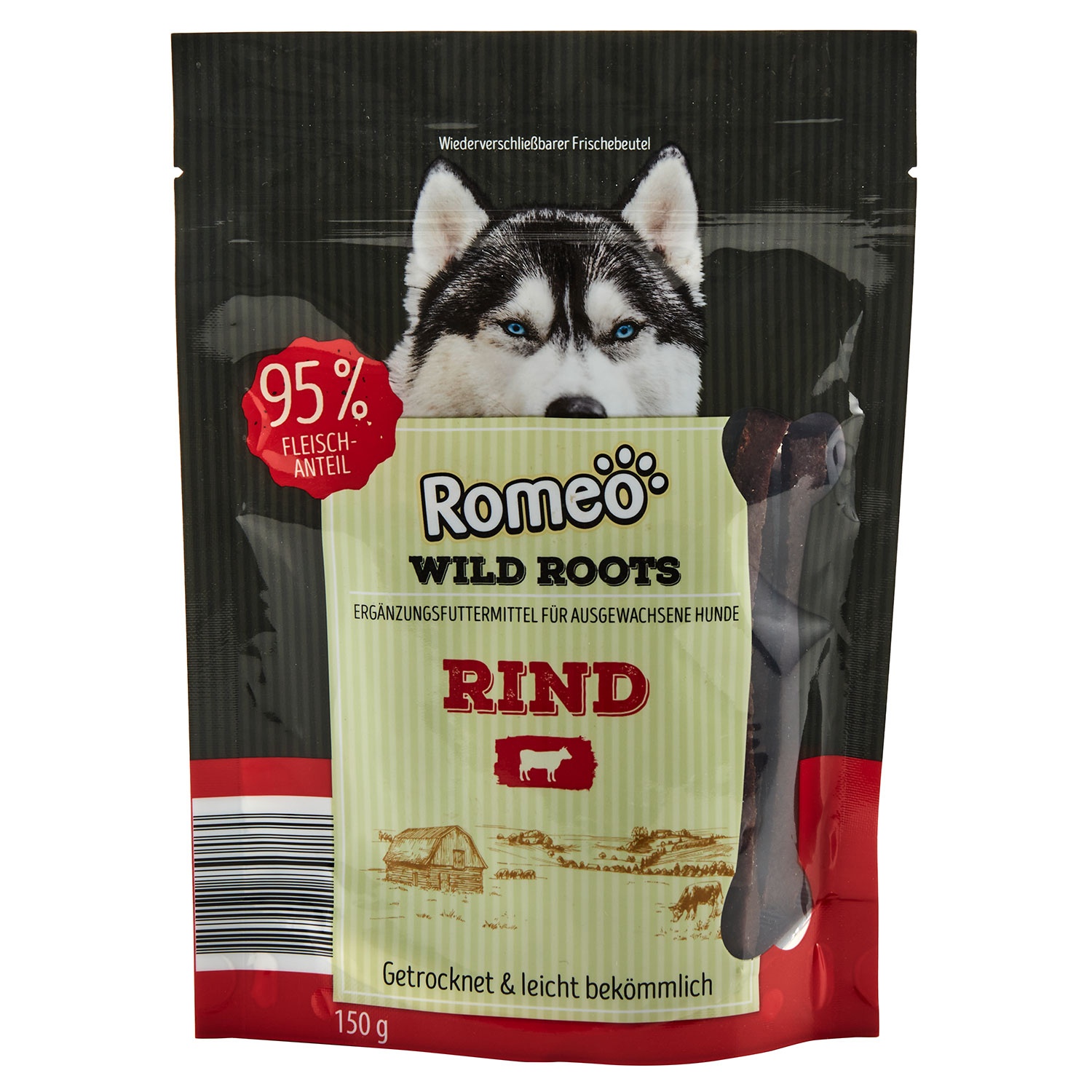 ROMEO WILD ROOTS Hundesnacks 150 g
