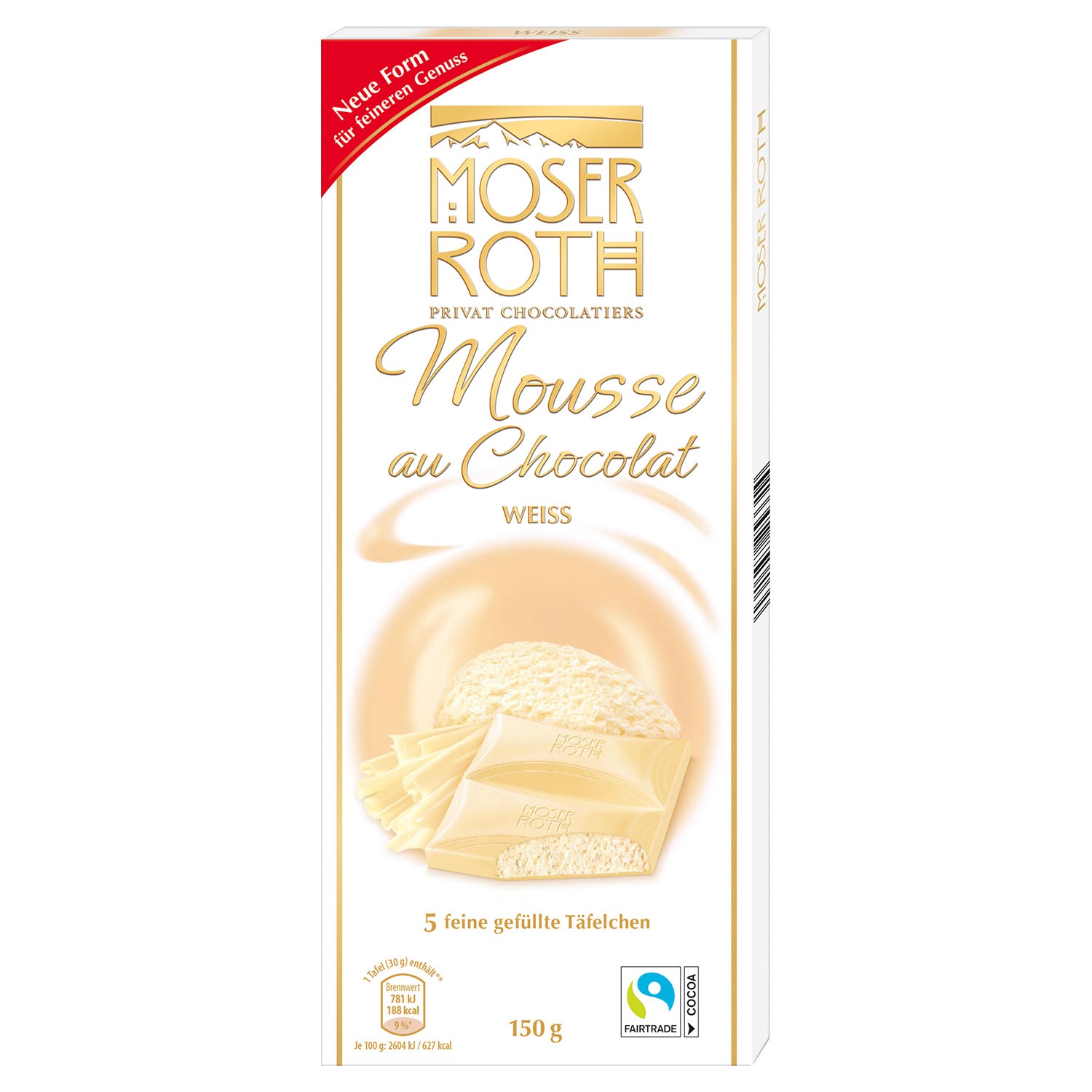 MOSER ROTH Mousse au Chocolat 150 g