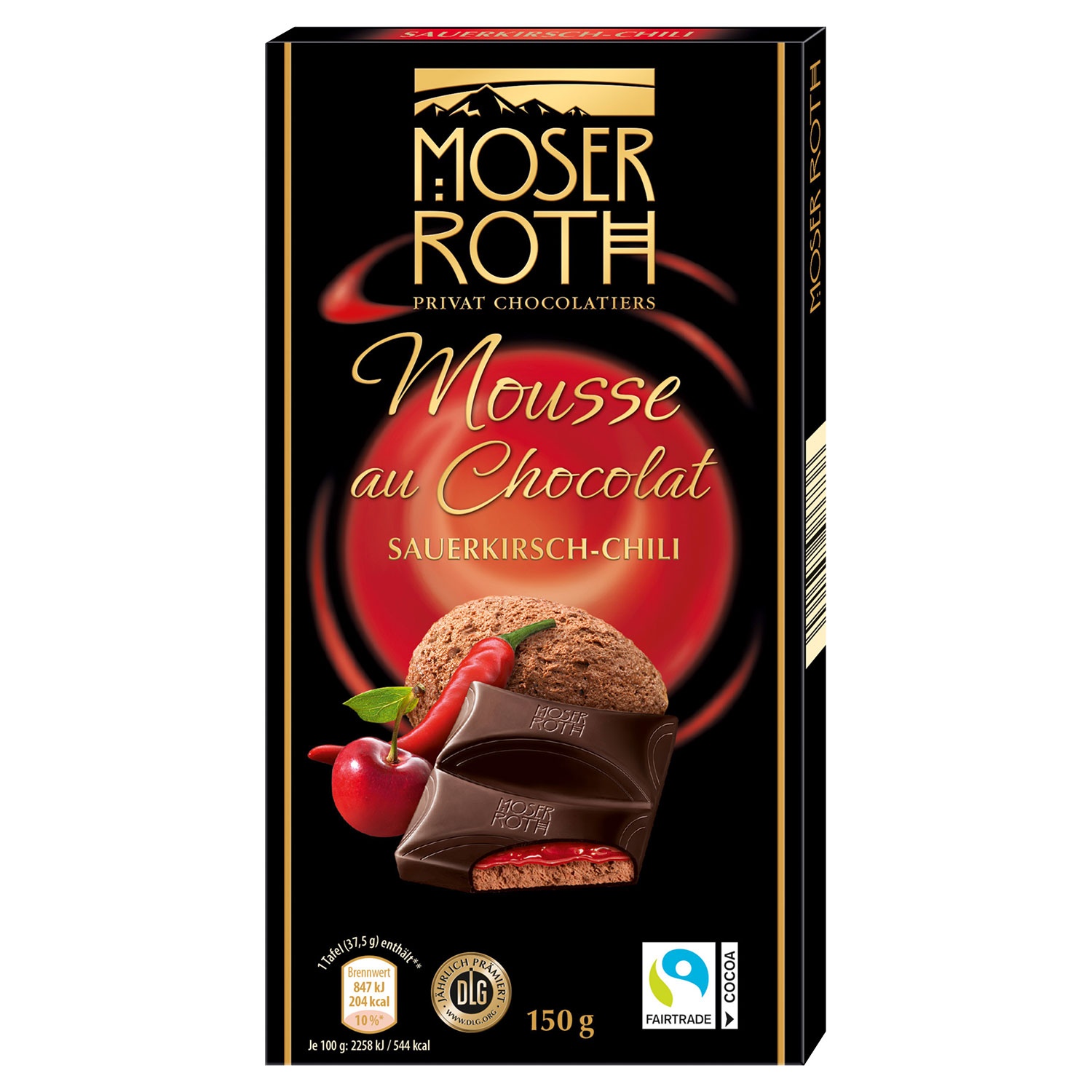 MOSER ROTH Mousse au Chocolat 150 g