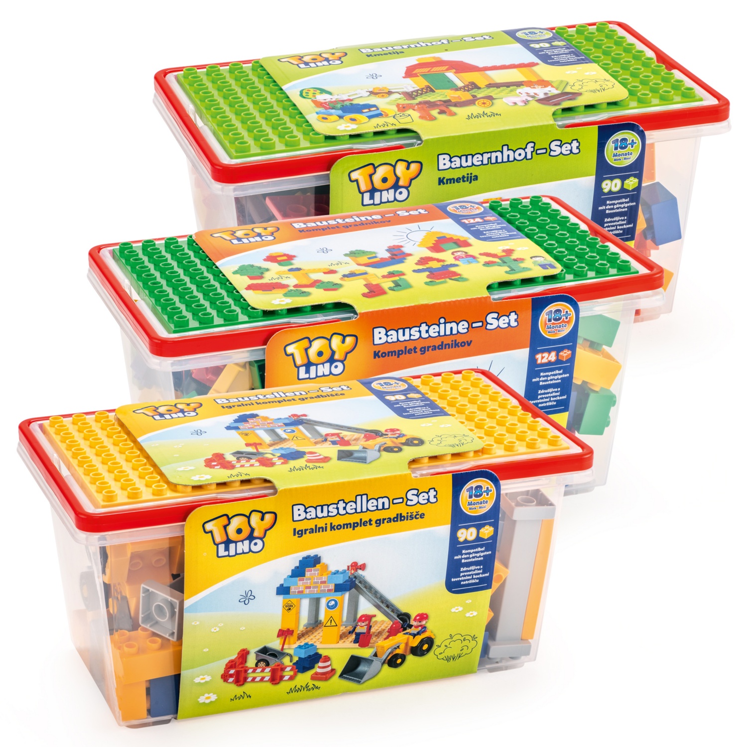 TOYLINO Bausteine in der Box