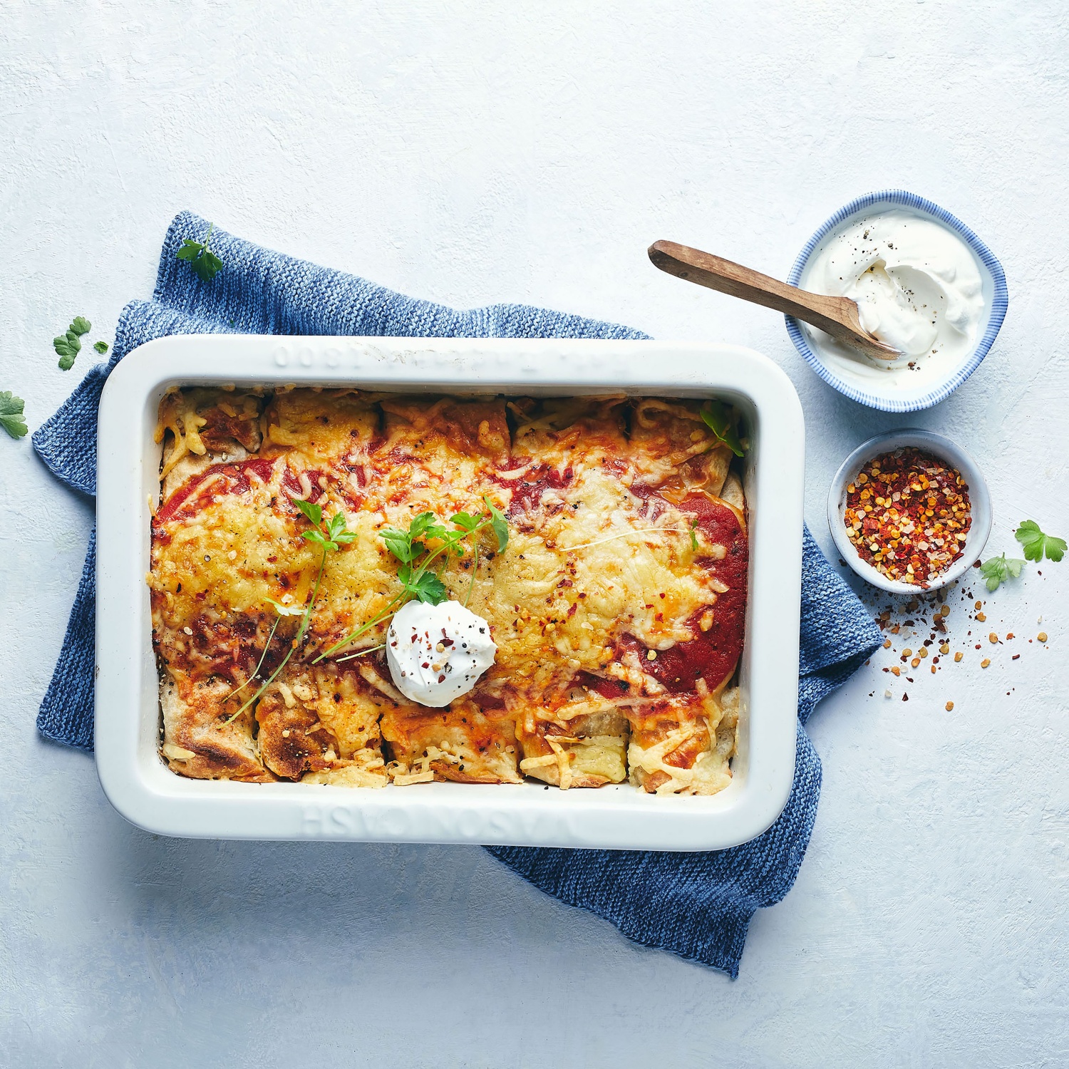 VeggieEnchiladas aus dem Ofen ALDI Rezeptwelt