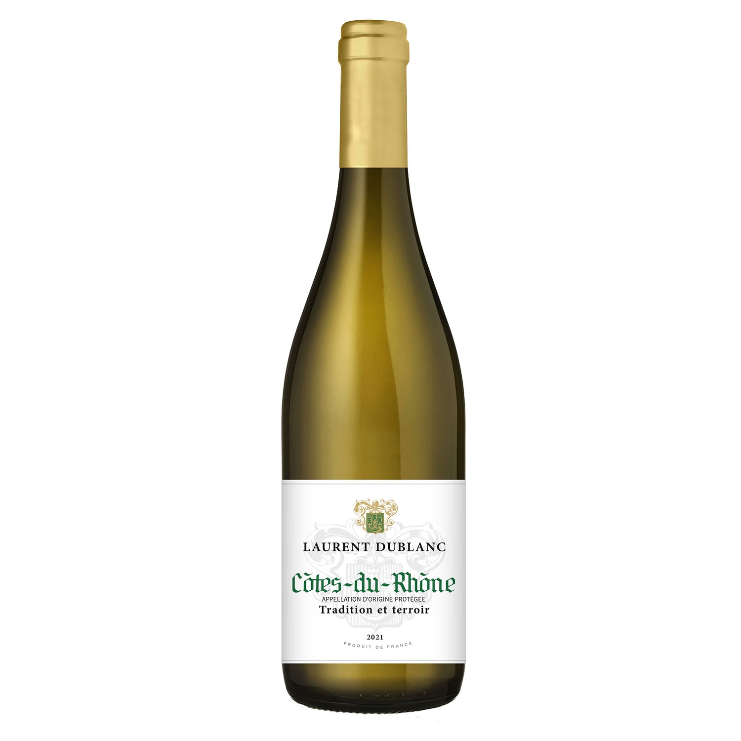 LAURENT DUBLANC 2021 Côtes du Rhône blanc AOP 0,75 l