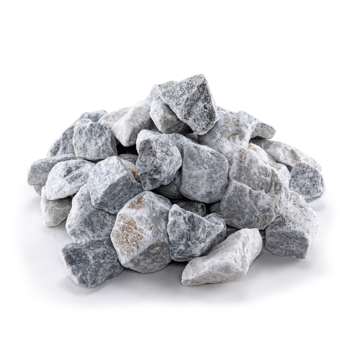Dekorsteine, Wolken-Weiß (Bruchstein), 1.000kg