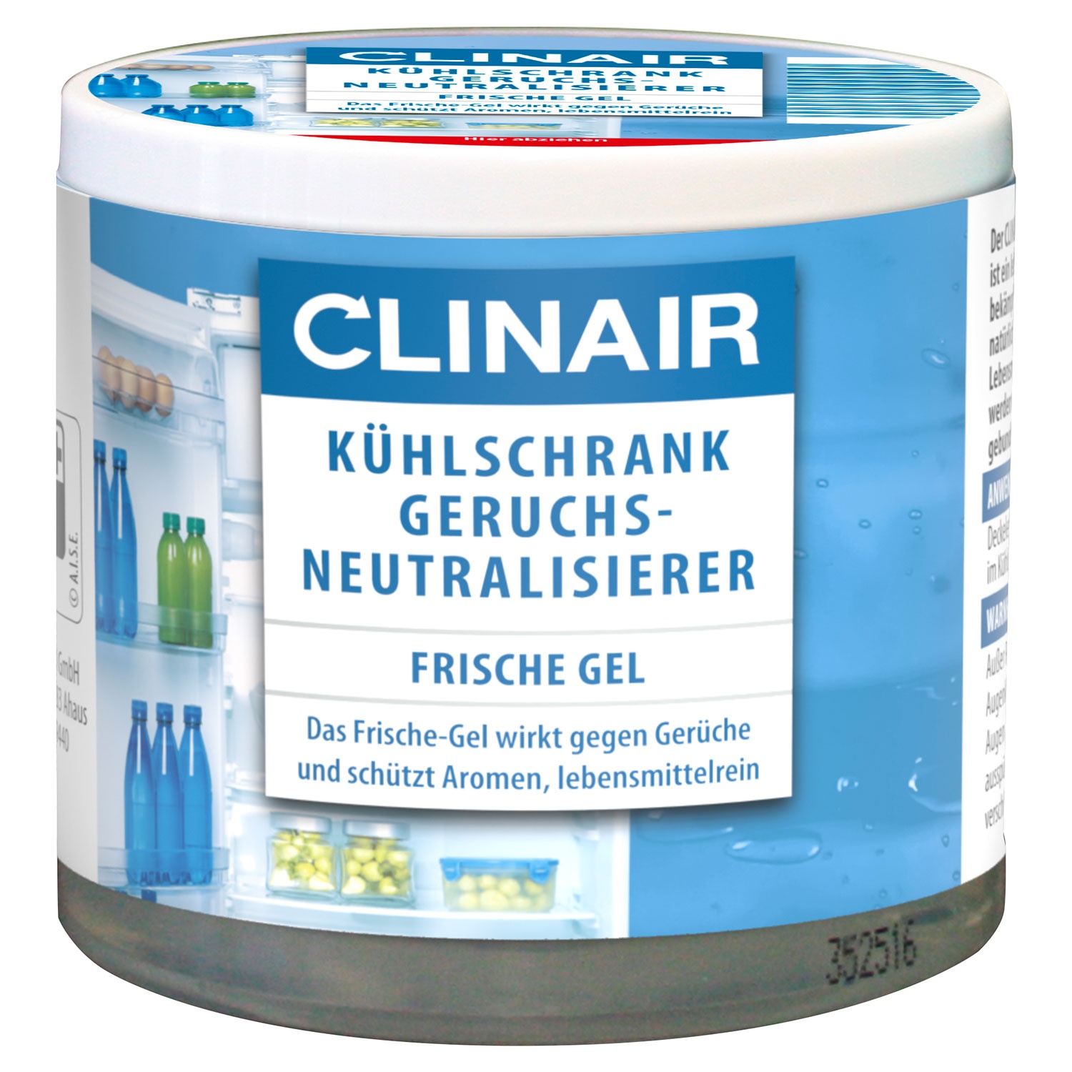 CLINAIR Kühlschrank-Geruchsneutralisierer Frische-Gel 150 g