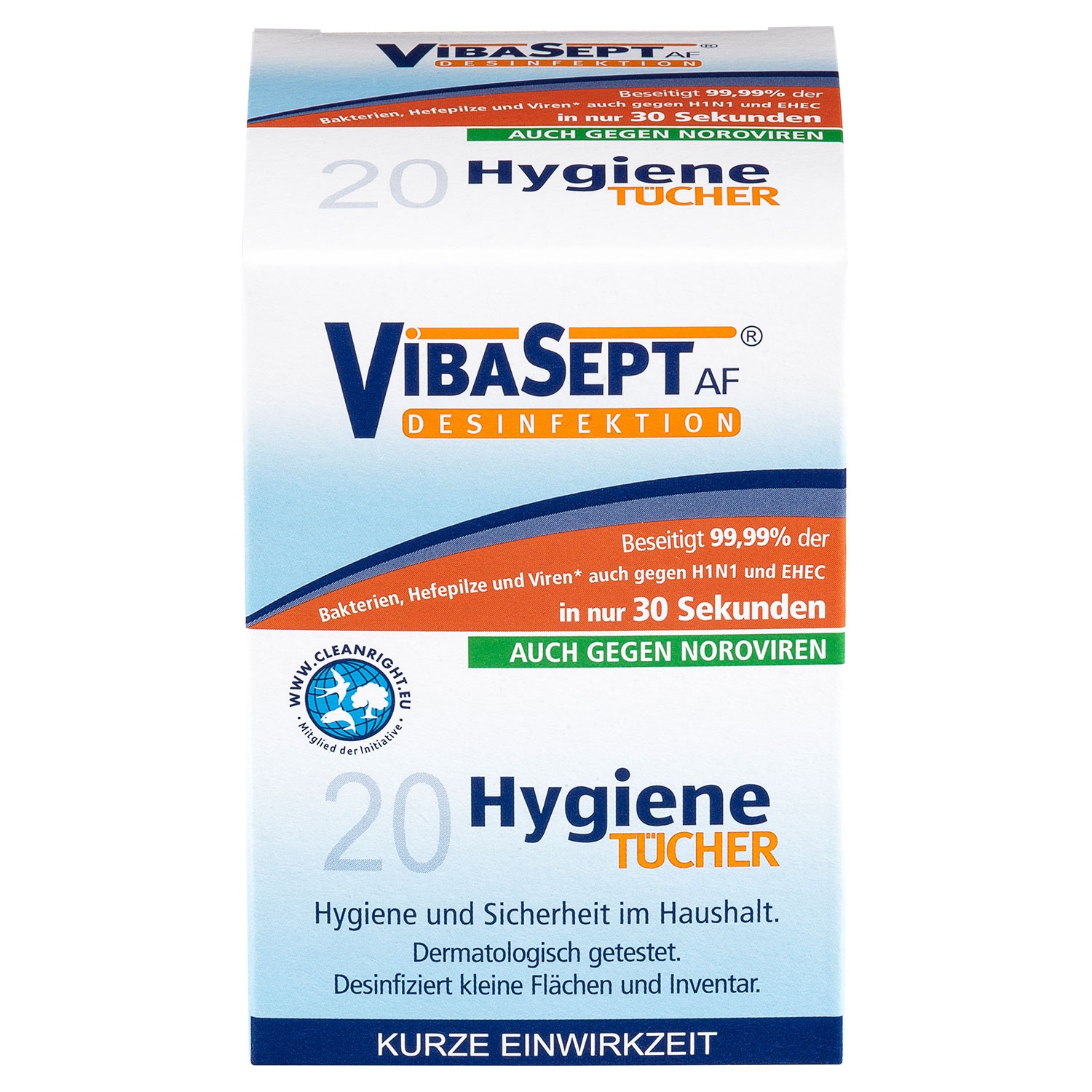 VIBASEPT AF® Hygiene-Spray oder -Tücher