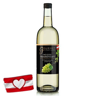 GOURMET Traubensaft, weiße Traube