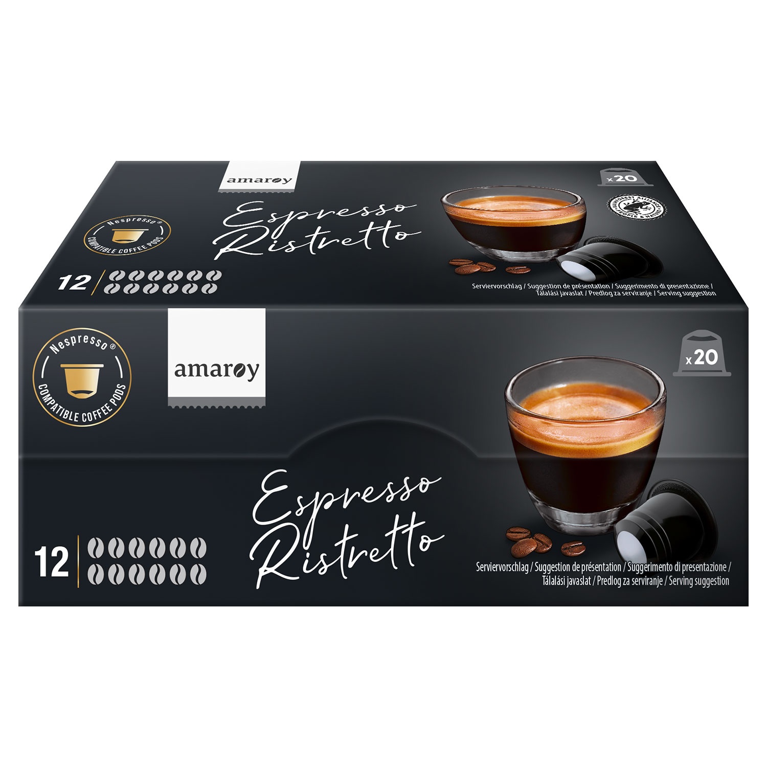 AMAROY Kaffeekapseln Espresso 110 g ALDI S D