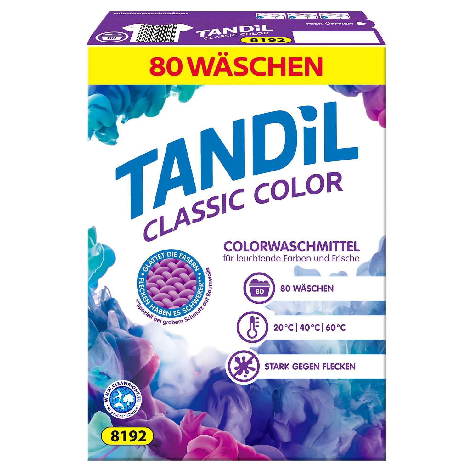 TANDIL Classic Color 80 Waschladungen