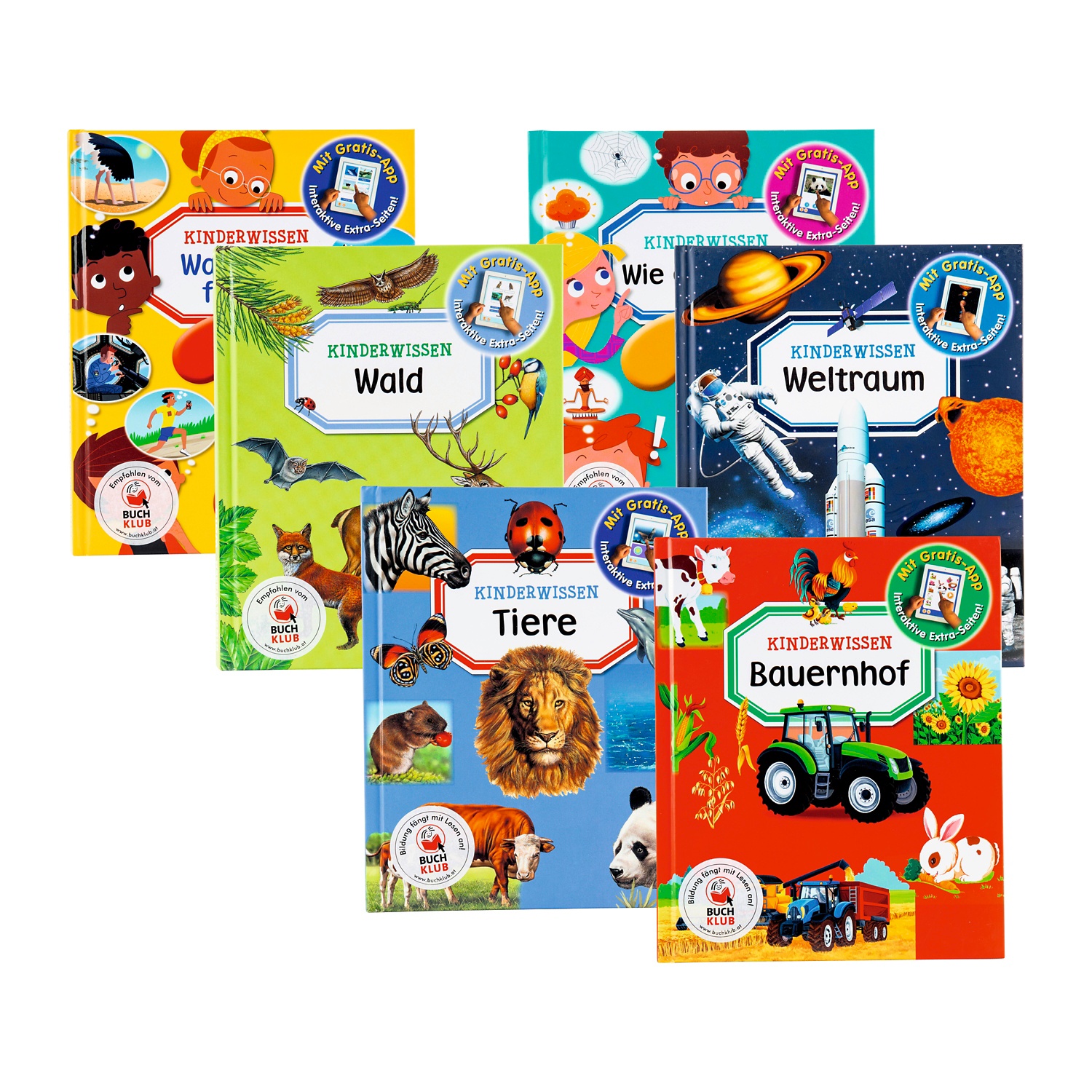 Wissensbuch für Kinder mit App