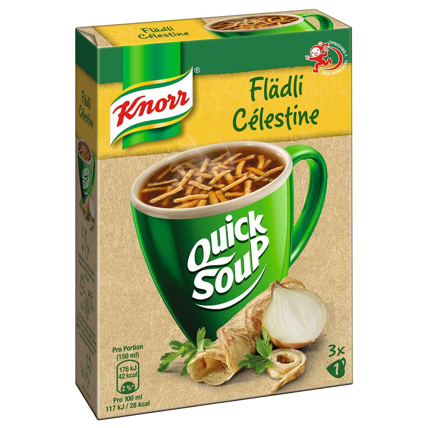 KNORR Quick Soup, Flädli
