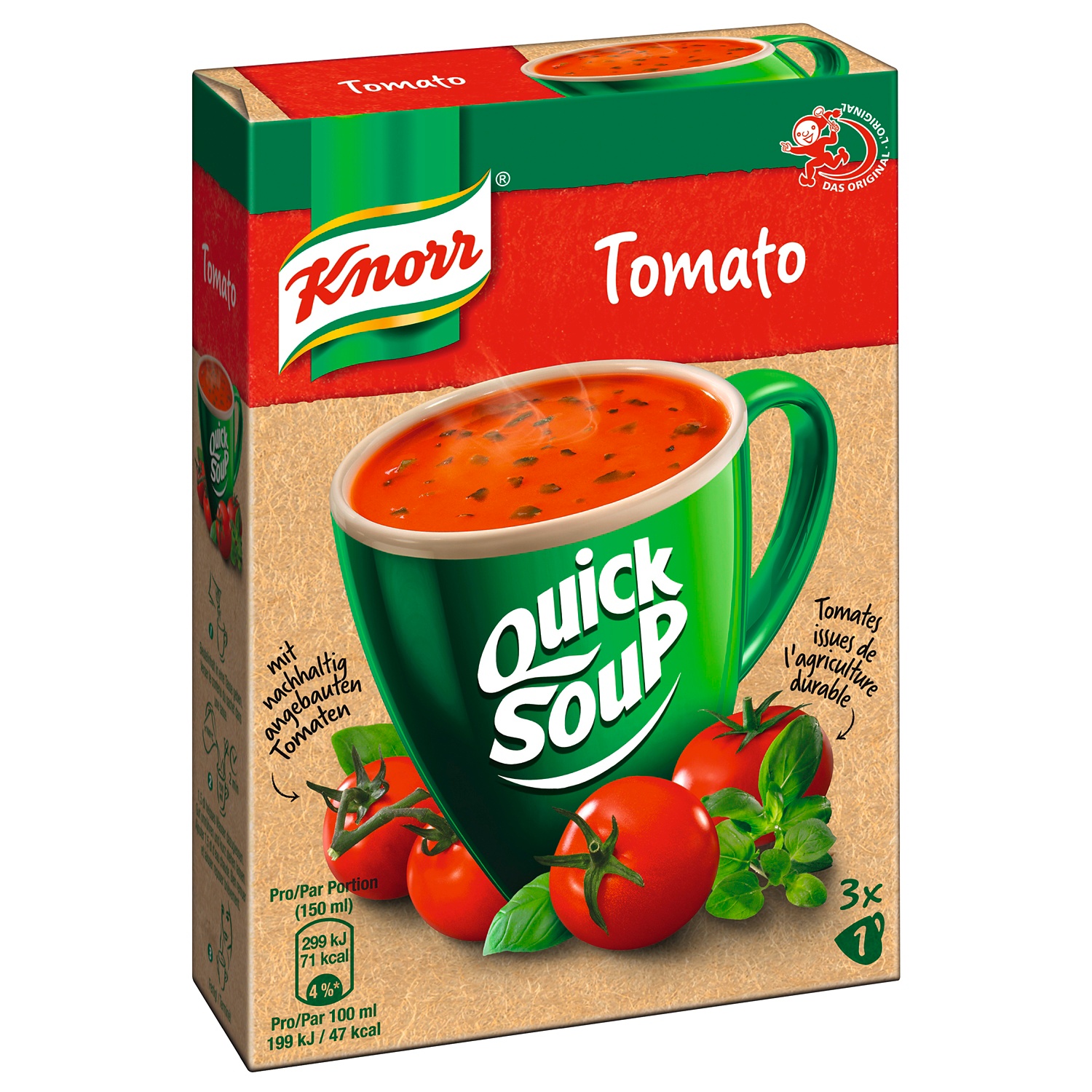 KNORR Quick Soup, Tomate
